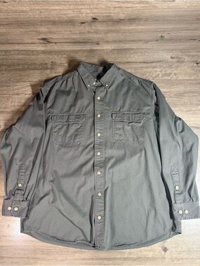 Duluth Trading Company Men’s Button Down/Up Long Sleeve Collar Shirt XL Tall